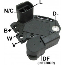 REGULADOR DE VOLTAGEM DO ALTERNADOR VALEO 14V HYUNDAI TUCSON ELANTRA KIA SPORTAG