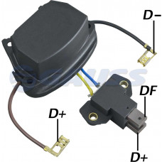 REGULADOR DE VOLTAGEM ALT VAL 24V VOLVO PENTA APLI. INDUSTRIAIS