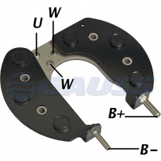 CONJUNTO RETIFICADOR ALT FORD 120A CARROS PASSEIO CAM LEVES