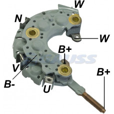CONJUNTO RETIFICADOR ALT HONDA CIVIC TOYOTA TERCEL CRX
