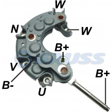 CONJUNTO RETIFICADOR NI ACURA/DAIHATSU/ISUZU/HONDA/TOYOTA