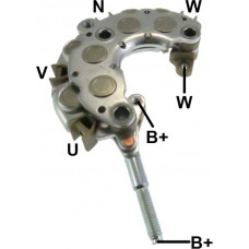 CONJUNTO RETIFICADOR DO ALTERNADOR NIPPONDENSO 90A LIFAN 320 620 10>