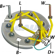 CONJUNTO RETIFICADOR ALT LU F1000 4000 CAMF350