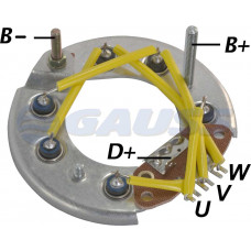 CONJUNTO RETIFICADOR ALT LU ESCORT 1,8 C/AR GOL SANT C/S AR