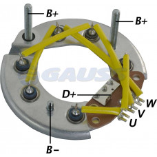 CONJUNTO RETIFICADOR ALT LU  FORD ESCORT GUARUJA HOBBY L GL