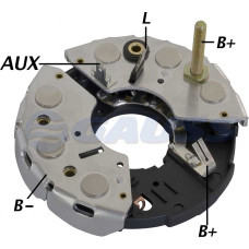 CONJUNTO RETIFICADOR ALT BB 75A GM CHEVETTE 1,6 PICK UP D20