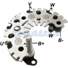 CONJUNTO RETIFICADOR ALT MM 120A FIAT BRAVO MAREA PUNTO DUCATO PALIO