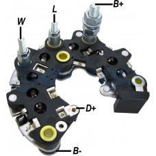 CONJUNTO RETIFICADOR DO ALTERNADOR ISKRA 135A TRATORES AGRICOLAS