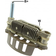CONJUNTO RETIFICADOR DO ALTERNADOR MITSUBISHI 75A RENAULT CLIO 1.0 00>