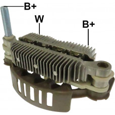 CONJUNTO RETIFICADOR DO ALTERNADOR MITSUBISHI 120A ASX LANCER OUTLANDER 10>