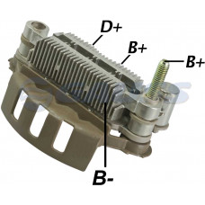 CONJUNTO RETIFICADOR ALT MITSUBISHI FORD THUNDER