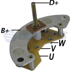 CONJUNTO RETIFICADOR ALT BB 55A MWM VALMET CATERPILLAR