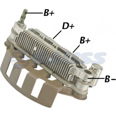 CONJUNTO RETIFICADOR ALT MI 95A SUBARU XT 2.7