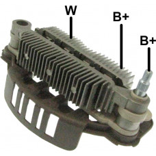 CONJUNTO RETIFICADOR DO ALTERNADOR MITSUBISHI CITROEN C5 2.0 16V 2003