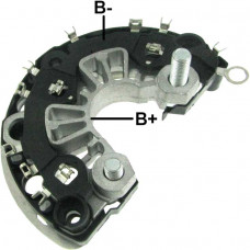 CONJUNTO RETIFICADOR DO ALTERNADOR BOSCH 200A JOHN DEERE 3520 / 3522 / TRATORES