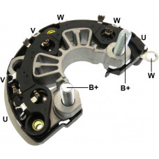 CONJUNTO RETIFICADOR DO ALTERNADOR BOSCH 150A FIAT DUCATO MINI BUS IVECO CITY CL