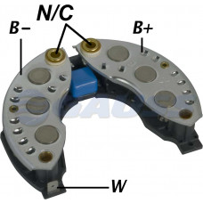 CONJUNTO RETIFICADOR VALEO120A PEUGEOT RENAULT