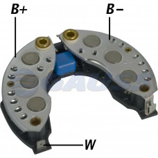 CONJUNTO RETIFICADOR ALT VAL 120A RENAULT TORO WINNEAGO