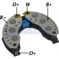 CONJUNTO RETIFICADOR ALT FO 120A SCANIA PEGASO
