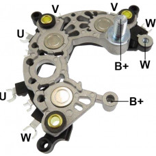 CONJUNTO RETIFICADOR DO ALTERNADOR BOSCH 120A FIAT UNO EVOLUTION 1.4 14>