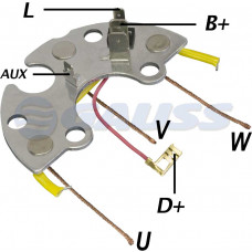 CONJUNTO RETIFICADOR BB VW KOMBI DIESEL GOL GAS/ALC