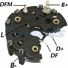 CONJUNTO RETIFICADOR BB FORD KA 1,3 I FIESTA