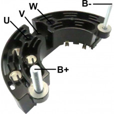 CONJUNTO RETIFICADOR DO ALTERNADOR PRESTOLITE 110A AGRALE VOLARE V8 FOTON CAMINH