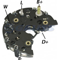 CONJUNTO RETIFICADOR 120A MB ECOPOWER 90 DIODOS AVALANCHE 5