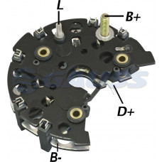 CONJUNTO RETIFICADOR 120A GM CALIBRA CORSA OMEGA VECTRA