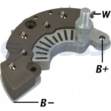 CONJUNTO RETIFICADOR DR GM CORSA C/AR OMEGA VECTRA 2,2