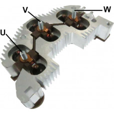 CONJUNTO RETIFICADOR DO ALTERNADOR DELCO 70A CUMMIS NTA MBB 712 715 914 CATERPIL