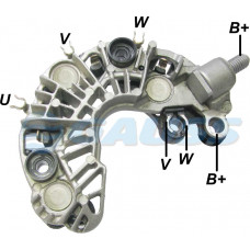 CONJUNTO RETIFICADOR DO ALTERNADOR VALEO 120A FORD FOCUS/FIESTA/ECOSPORT