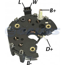 CONJUNTO RETIFICADOR BB VW GOLF GL 2,0 GLX 96> POLO CLASSIC