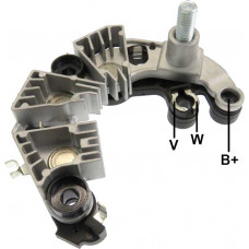 CONJUNTO RETIFICADOR DO ALTERNADOR VALEO 70A VW GOL 17> PARATI 1.0 8V 16V G I I