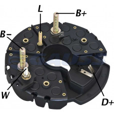 CONJUNTO RETIFICADOR BB 140A MB CAM ONIB C/ALT BB SERIE T1