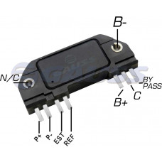 MODULO DE IGNIÇÃO DELCO GM ASTRA/CORSA/KADETT/VECTRA/HONDA CIVIC