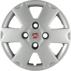 Calota Misano | Aro 13 | Fiat | Jogo com 4 Calotas Prata