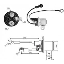 Rele Auxiliar Motor Partida 24V Iveco Caminhoes