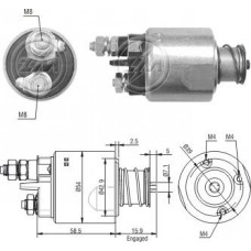 Rele Motor Partida Fiat Doblo Idea Punto