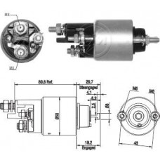 Rele Motor Partida 12V Mercedes Benz Classe C Clc E Sprinter