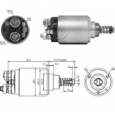 Rele Motor Partida Volvo Fm 24V