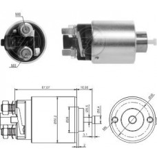 Rele Motor Partida Mitsubishi 12V Hyundai Kia Motors