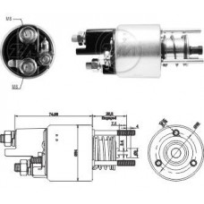 Rele Motor Partida 12V Mb 180 200 230 250 Classe C Clk Cl