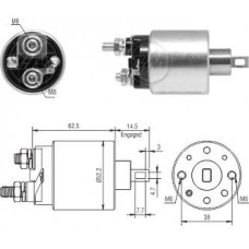 Rele Partida Fiat 500 Bravo Fiorino Idea Linea Siena Ford Ka