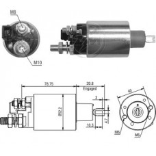 Rele Motor Partida 12V Agrale Tratores Ford Pickup