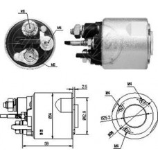 Rele Motor Partida Clio Kangoo Megane Modus Gran Tur Zm-4494