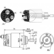 Rele Motor Partida 12V Iveco Renault Caminhoes