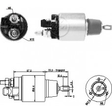 Rele Motor Partida 12V Ford Cargo Vw Caminhoes