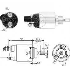 Rele Motor Partida 12V Audi A3 Tt Vw Golf Jetta New Bettle