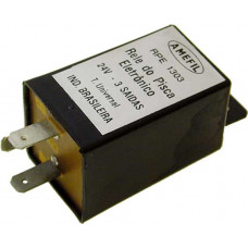 RELE PISCA ELETRONICO 24V UNIV 3 SAIDAS